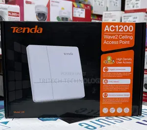 Tenda I24 Ac1200 Wave2 Ceiling Access Point Dual Band