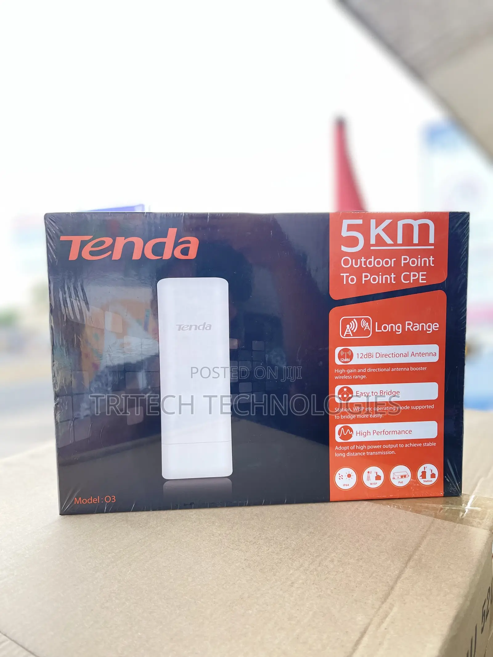 Tenda 03 5km Outdoor 2.4ghz Access Point Cpe