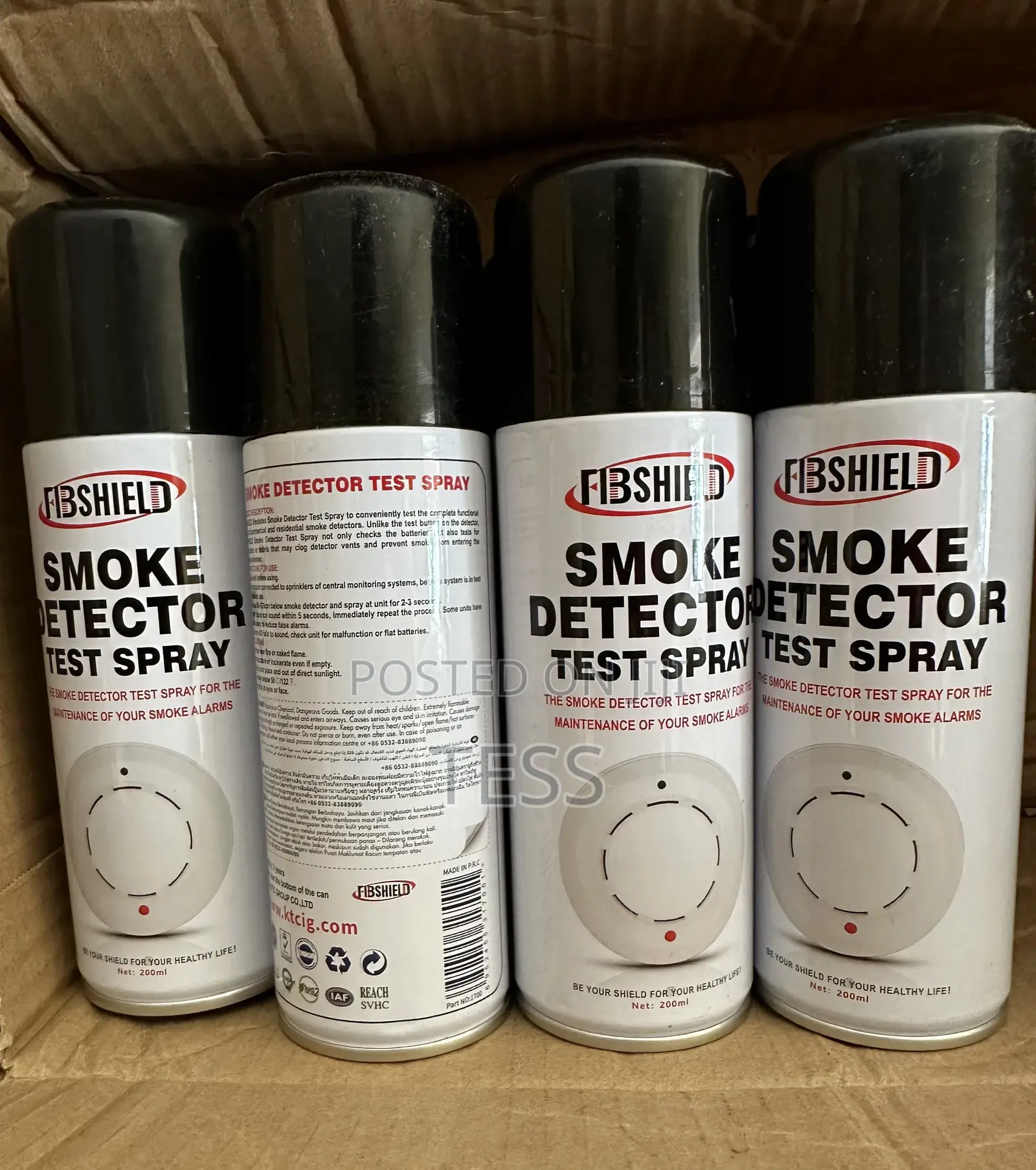 Smoke Detector Test Spray