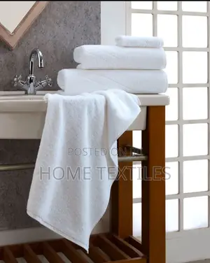 Soft and Sweet White Bath Towels