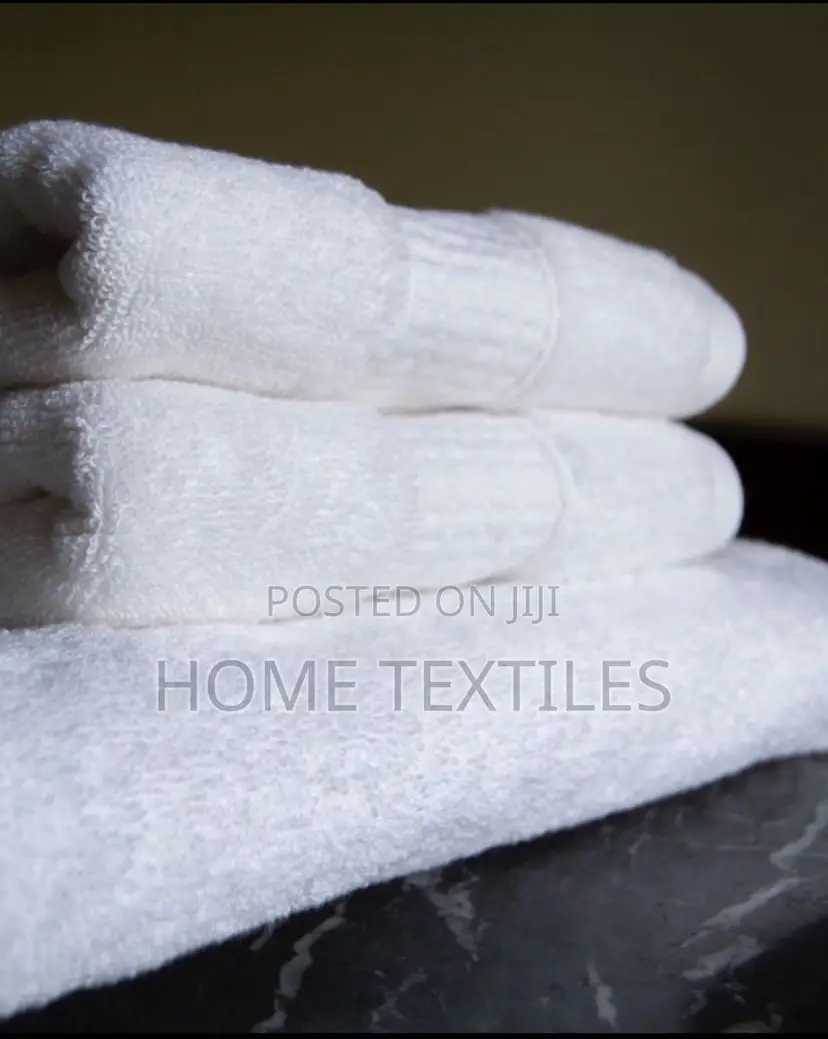White Absorbent Bath Towel