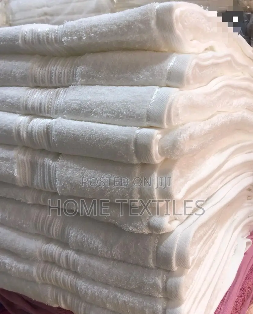 White Bath Towels