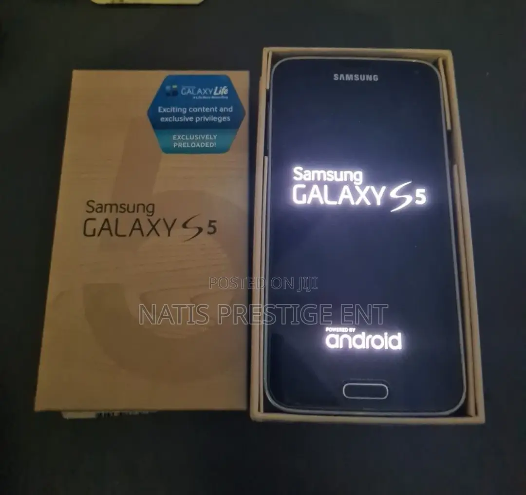New Samsung Galaxy S5 16 GB Black
