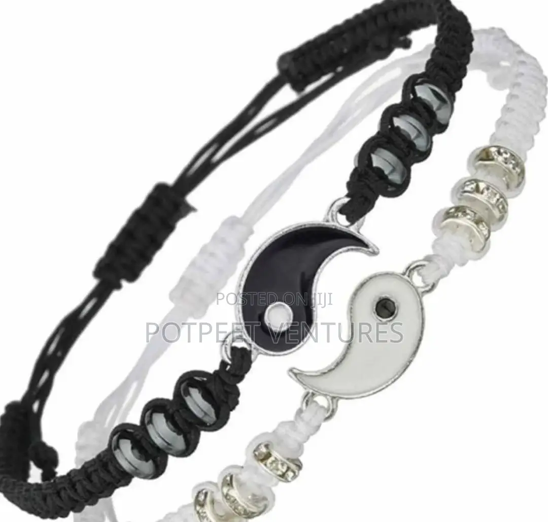 Yin Yang Soulmate Couple Friendship Love Magnetic Necklaces Bracelet