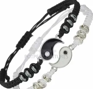 Yin Yang Soulmate Couple Friendship Love Magnetic Necklaces Bracelet