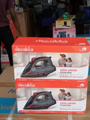 Decakila Durable Steam Iron 2400W