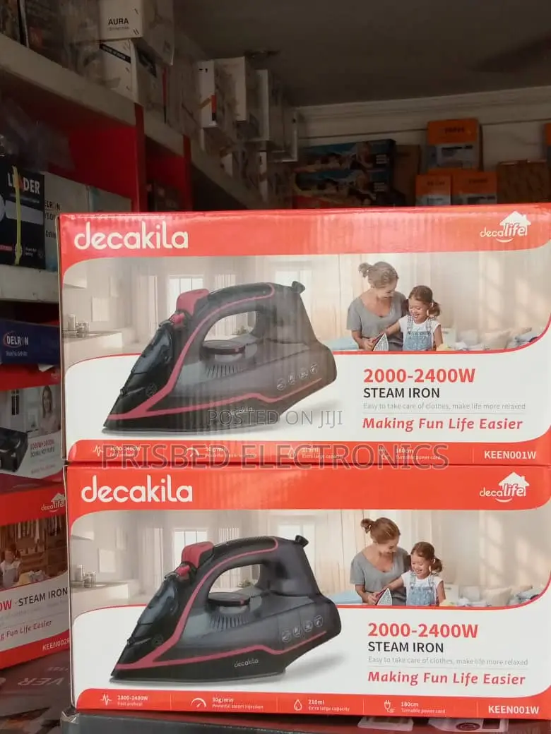 Decakila Durable Steam Iron 2400W