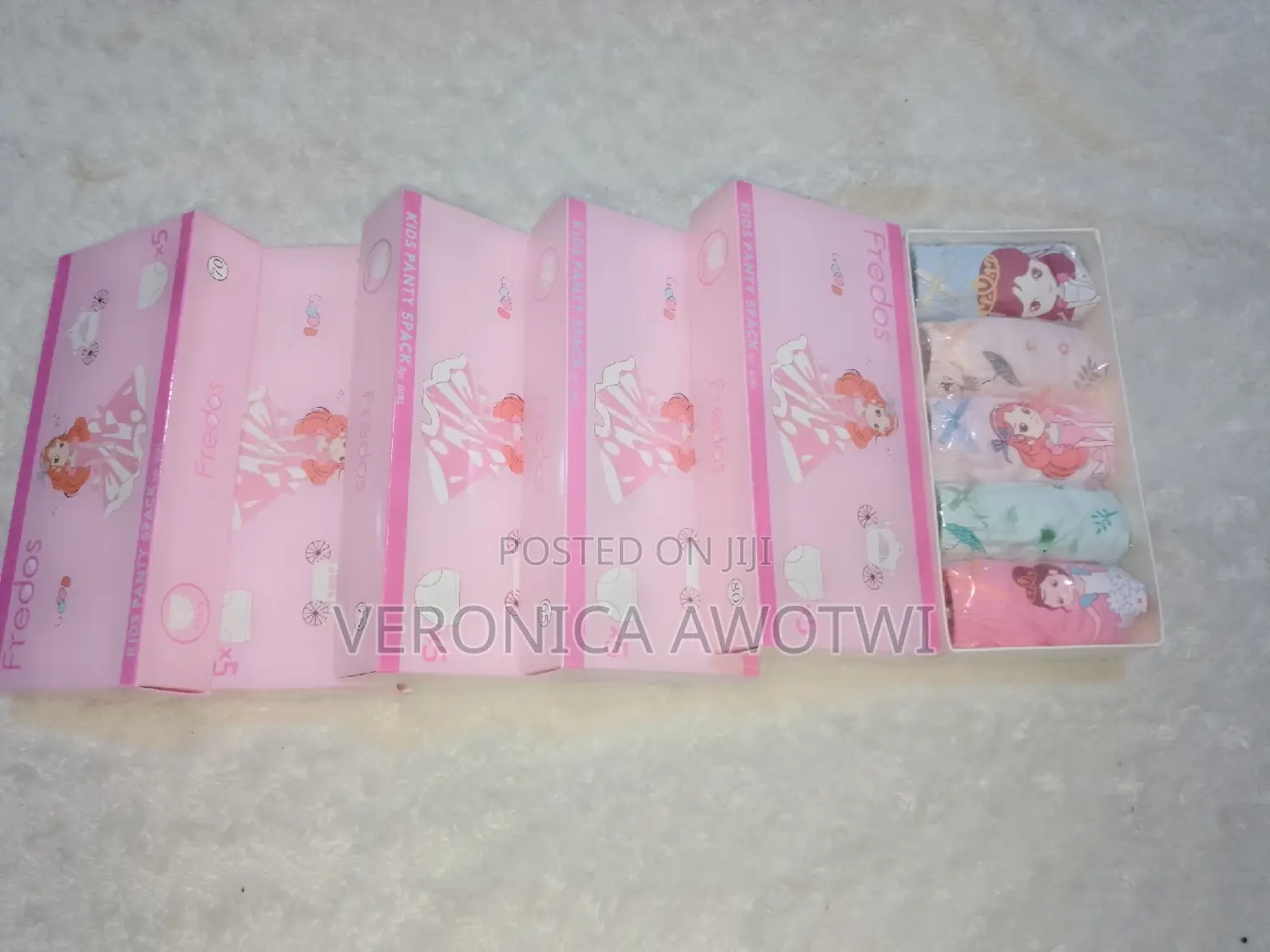 Girls Cotton Panties Set