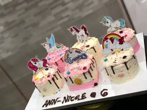 6 Unicorn Theme Cake