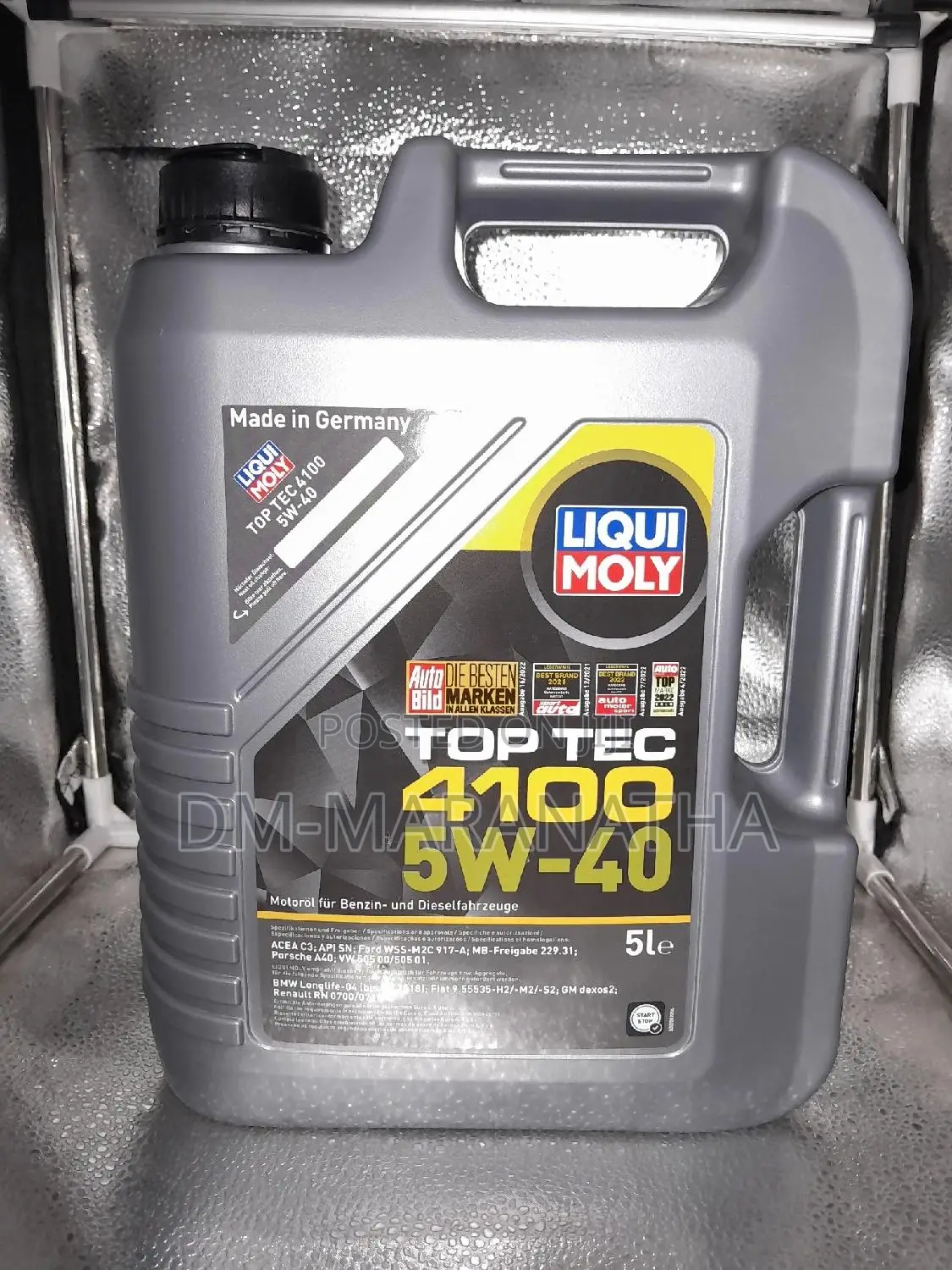 5w-40 Liqui Moly Special Tec 5liters