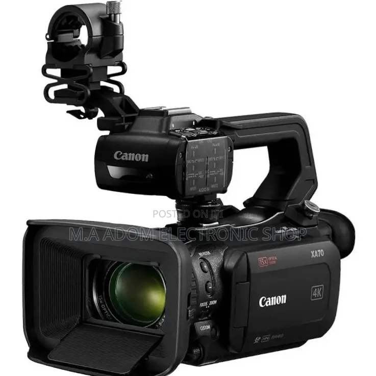 Fresh in Box Canon Xa70 Uhd Professional Video Camera.