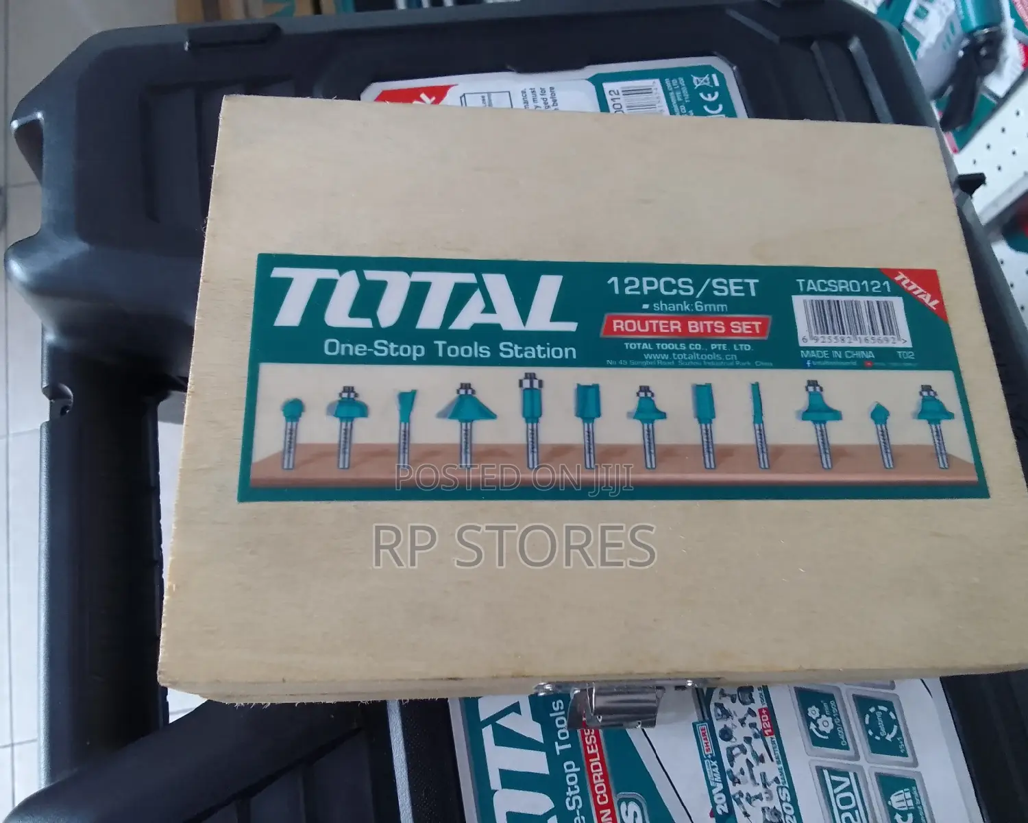 Total 12pcs Router Bits
