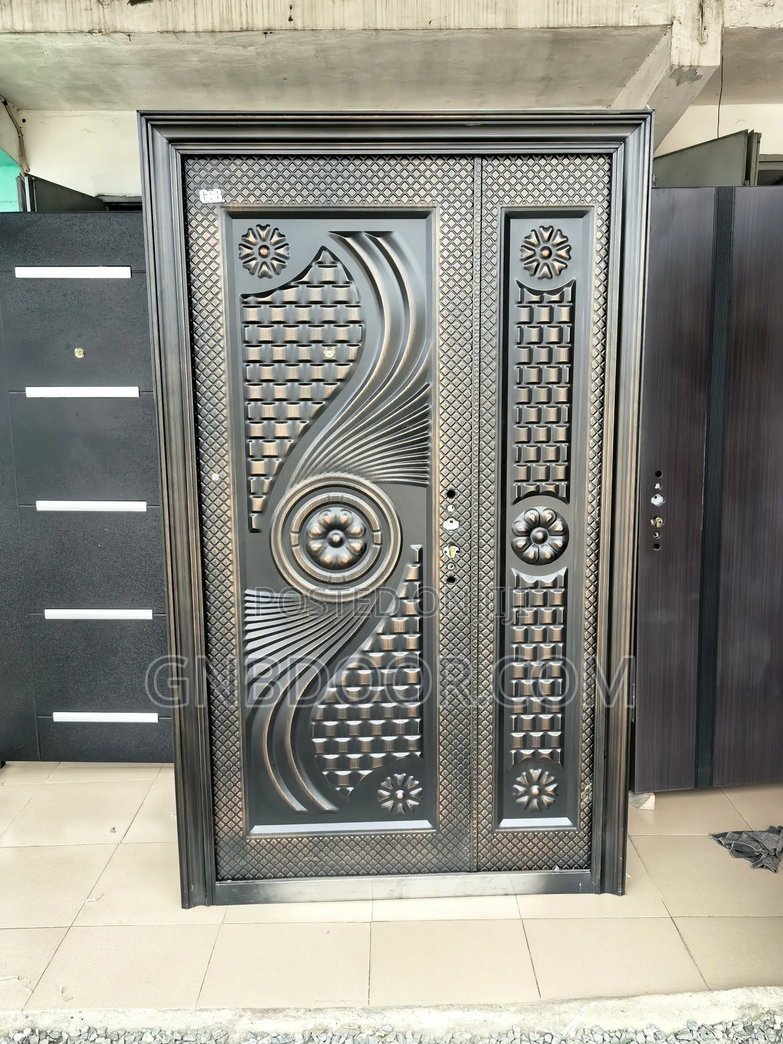Gc-04 Anti Rust One Half Security Door Turkey Door