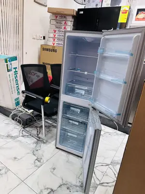 High Quality Sleek Grey Pearl Double Door 200B Fridge