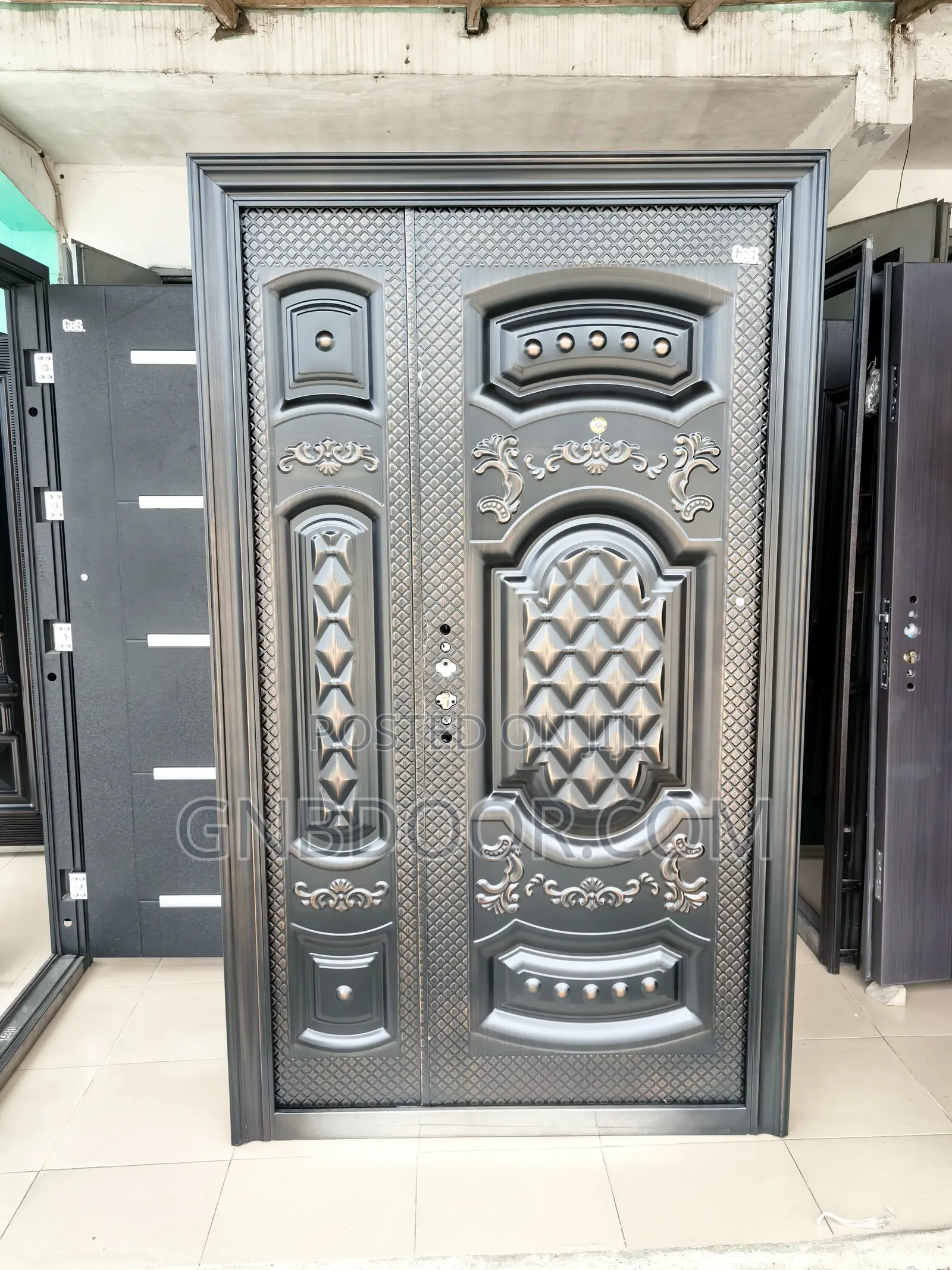 Gc-01 One Half Anti Rust Security Door Turkey Door