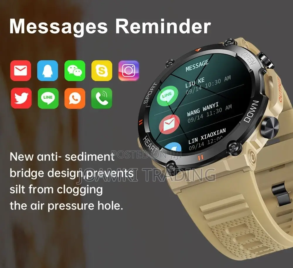 1.39 Inch Hd Bluetooth Call Smart Watch , Ip67, Android, Ios