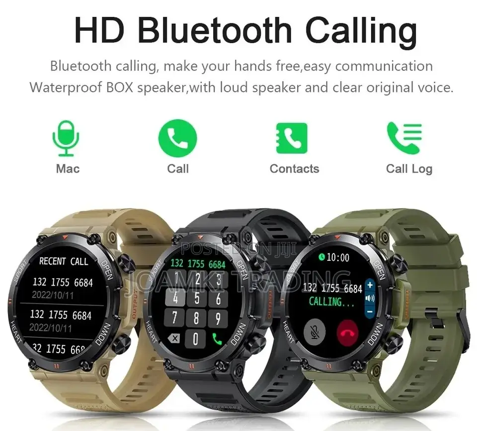 1.39 Inch Hd Bluetooth Call Smart Watch , Ip67, Android, Ios