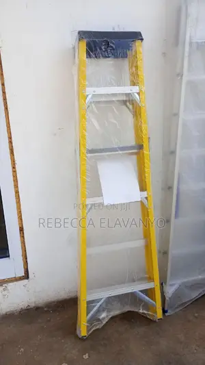 Six Steps Fiberglass Ladder