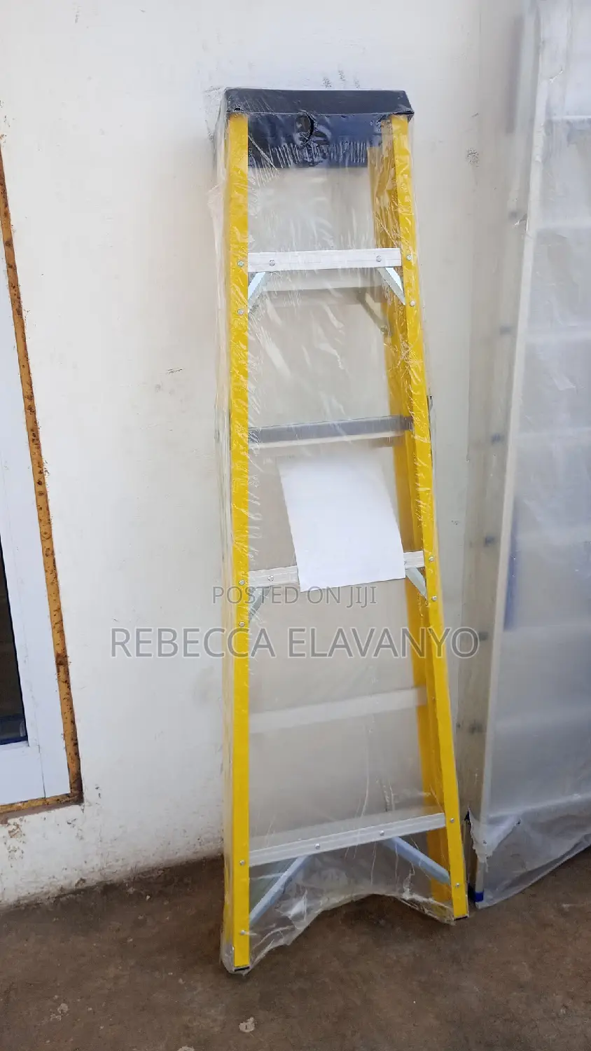 Six Steps Fiberglass Ladder