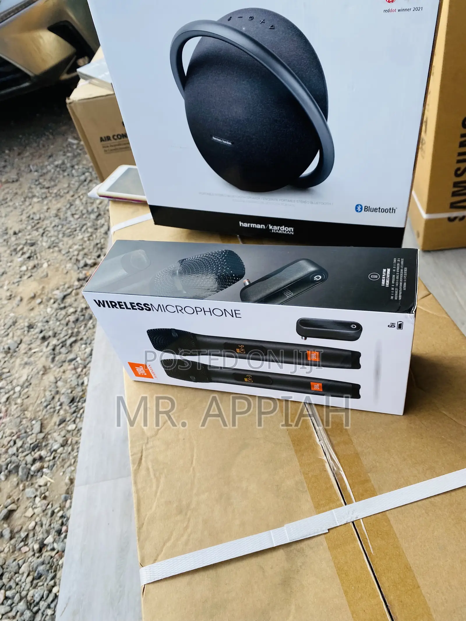 JBL Wireless Microphone Set(Black)