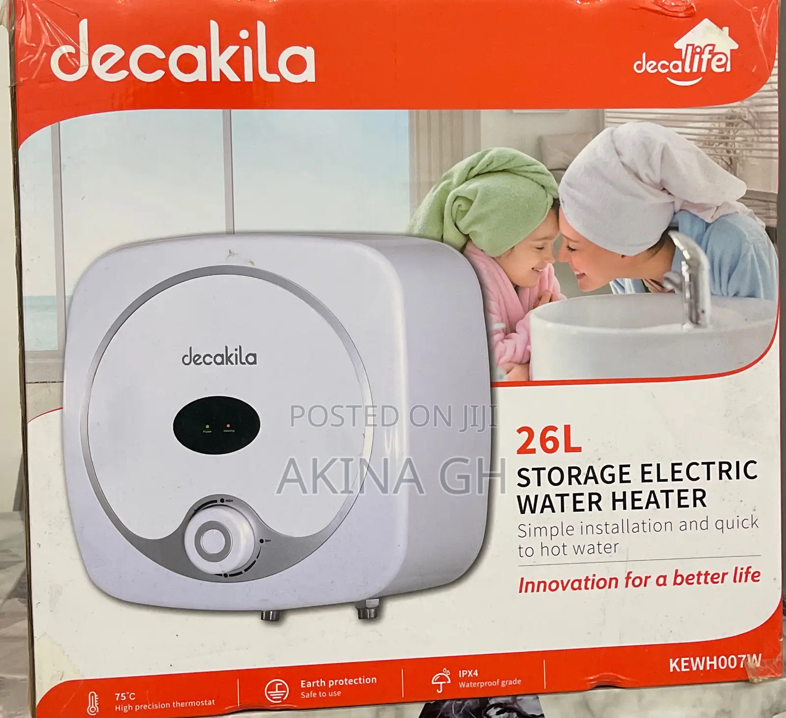 Decakila 26L Storage Electric Water Heater