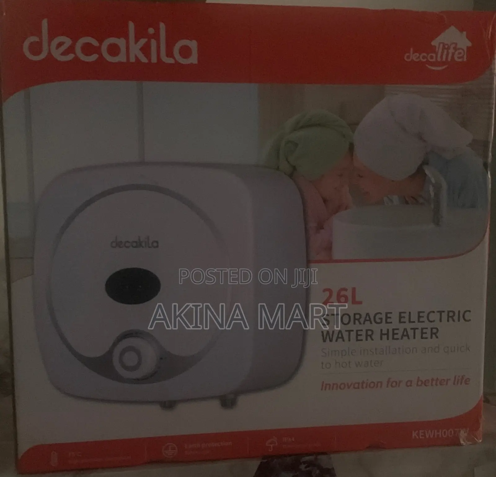 Decakila 26l Storage Electric Water Heater