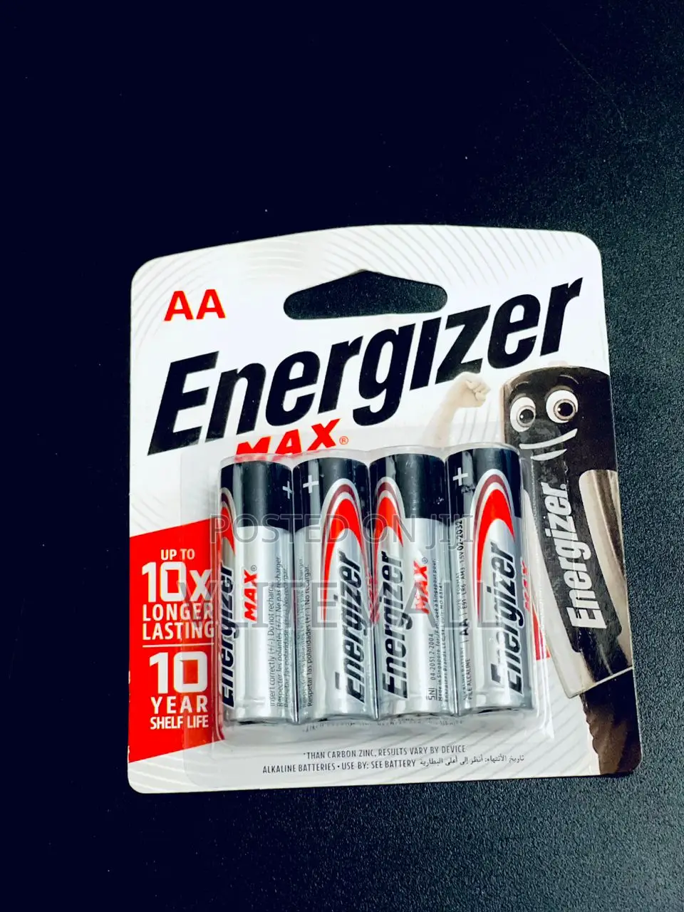 Aa Energizer Max Batteries (4 in 1 Pack)