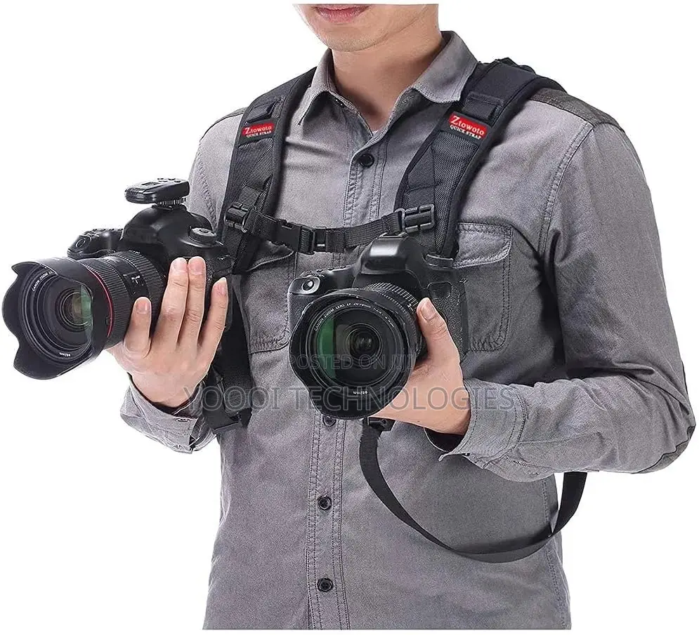 Double Shoulder Camera Strap