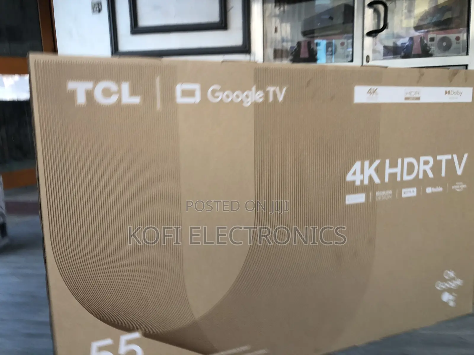 3 Stars Rating TCL 55P635 55′′ Uhd HDR Google TV
