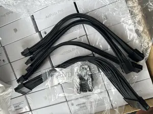 Black 300mm Psu Extension Cable. New