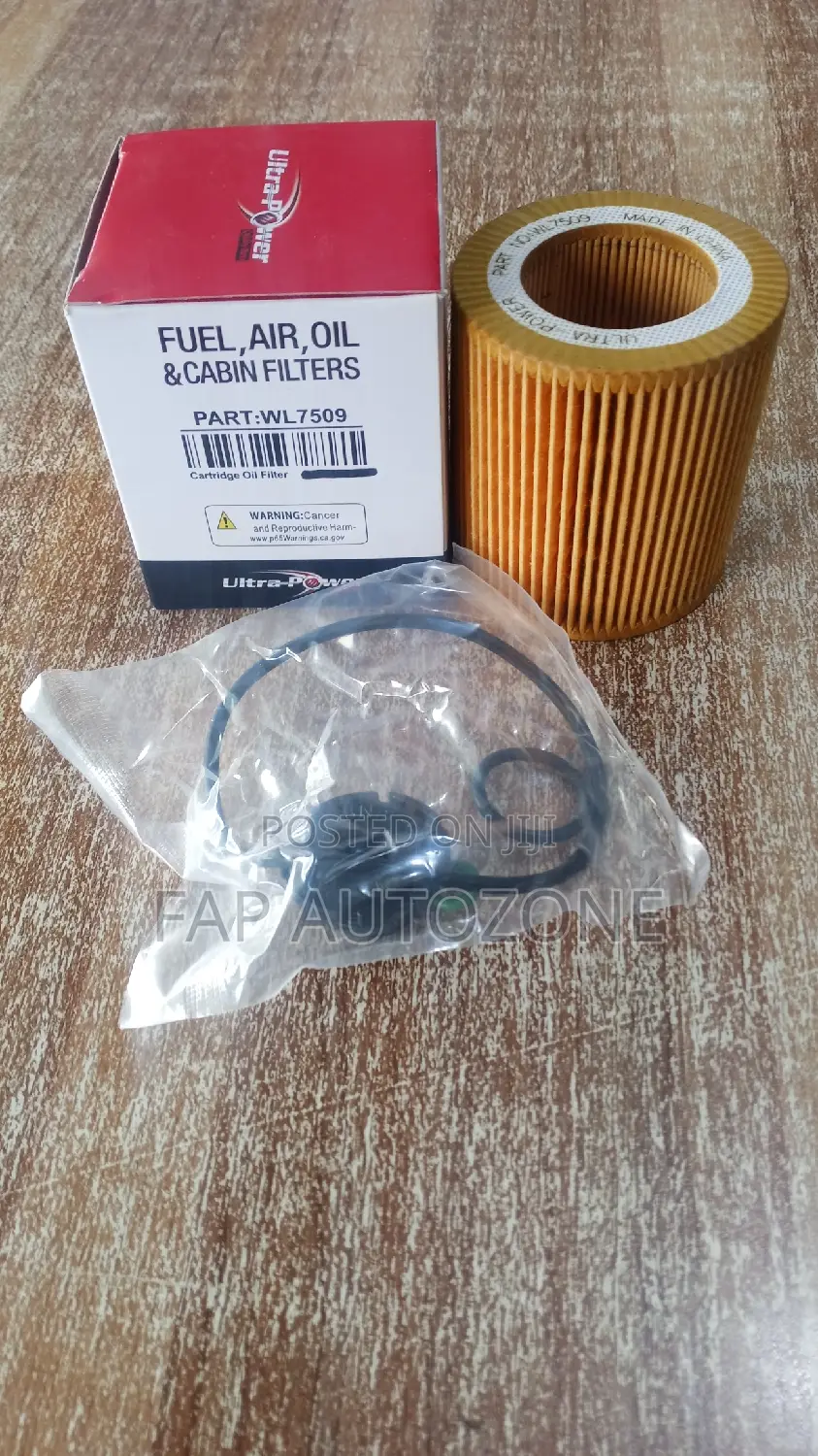 01602.Original BMW Oil Filter From USA.WL7509.