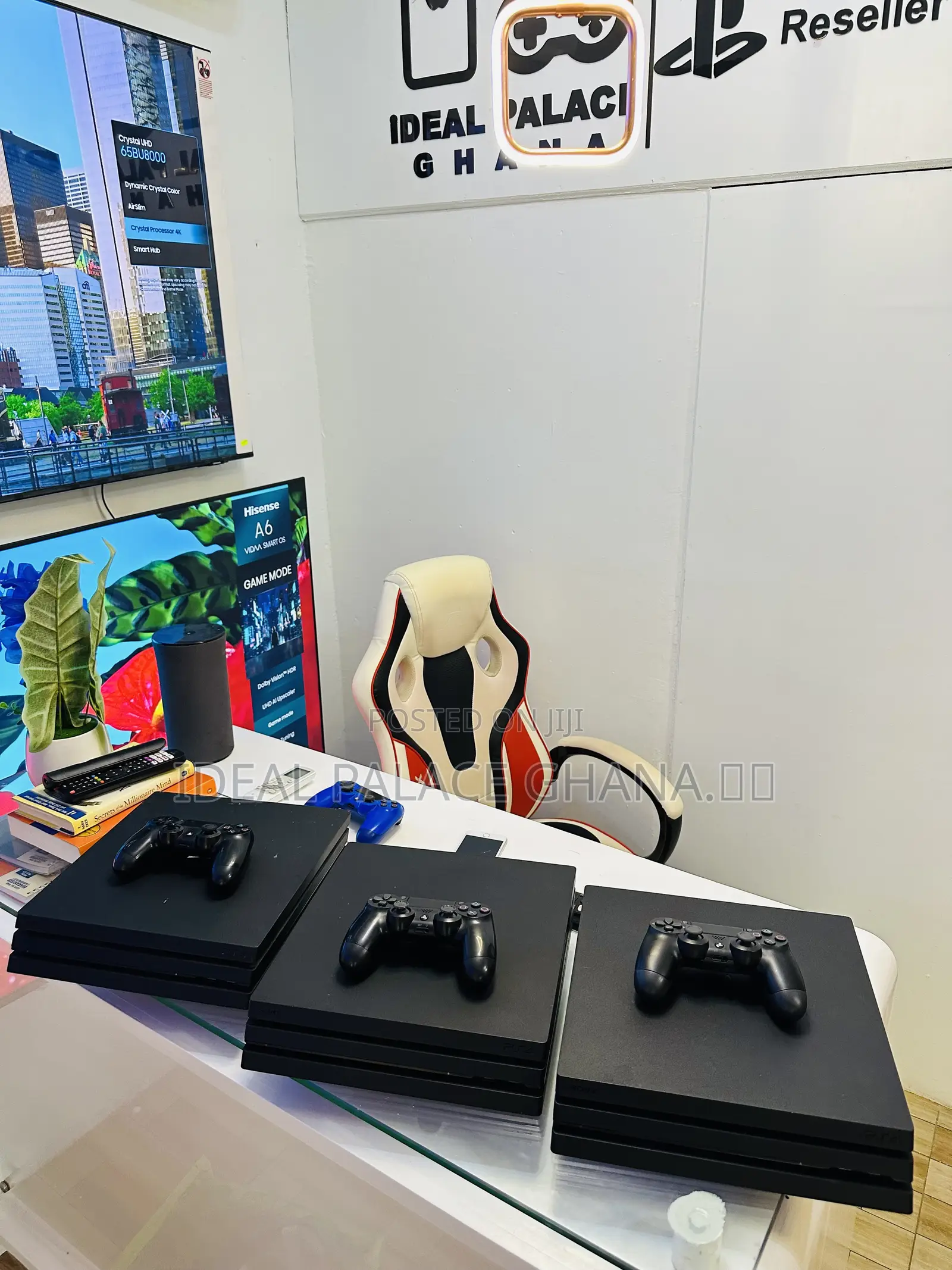 Playstation 4 Pro With 5 Games