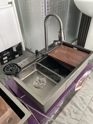 Multifunctional Cabinet Sink With LED Temperature Display