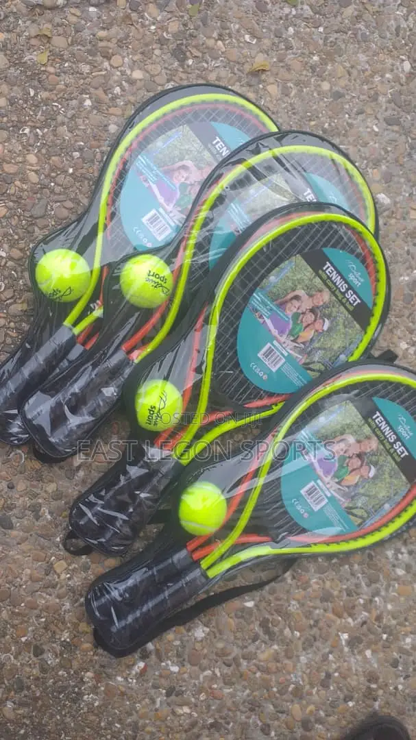 Kids Tennis Racket X 2 1 Tennis Ball Junior Delivery Ghana