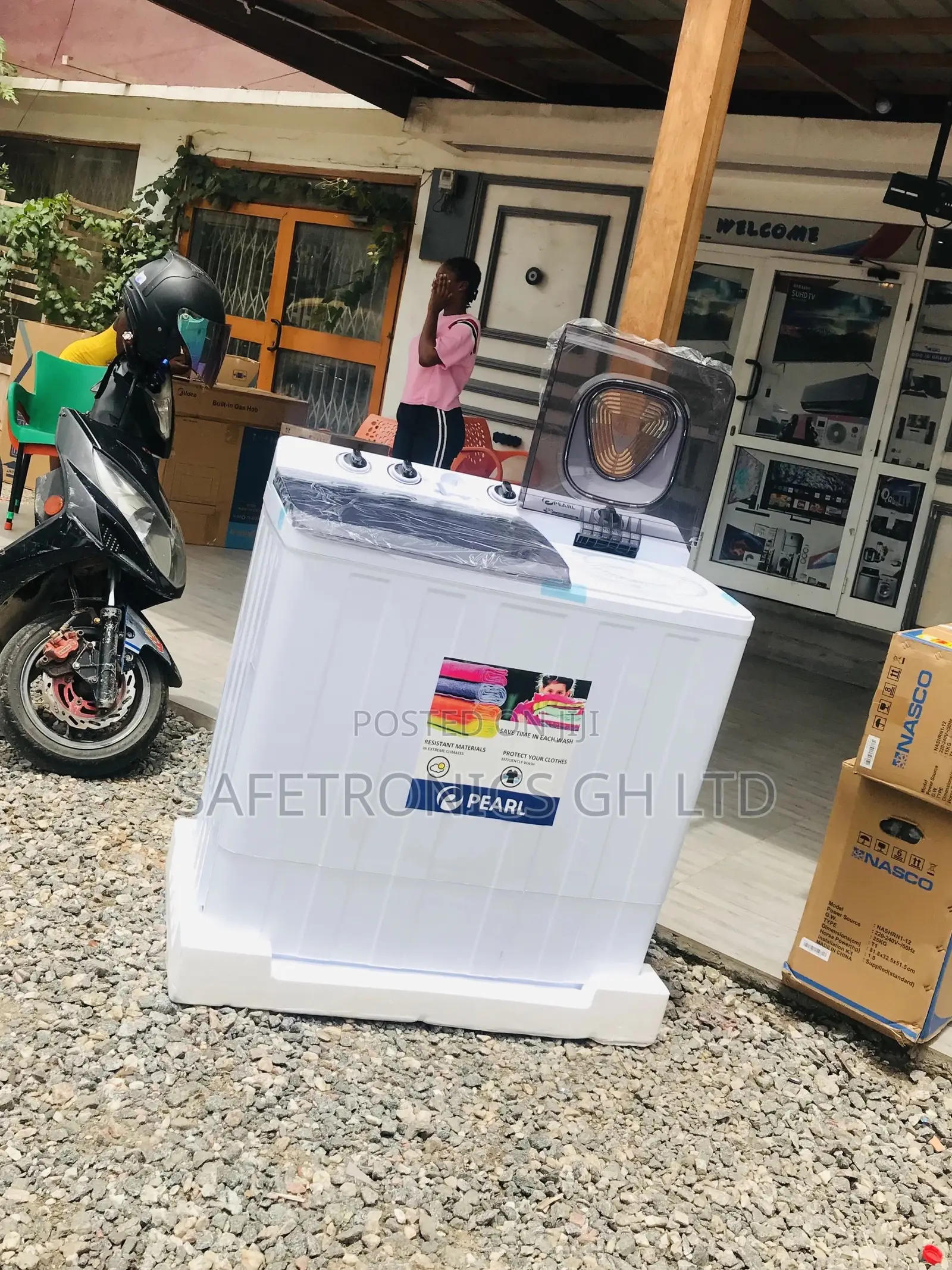 Semiautomatic 12kg Topload Pearl Essential Washingmachine