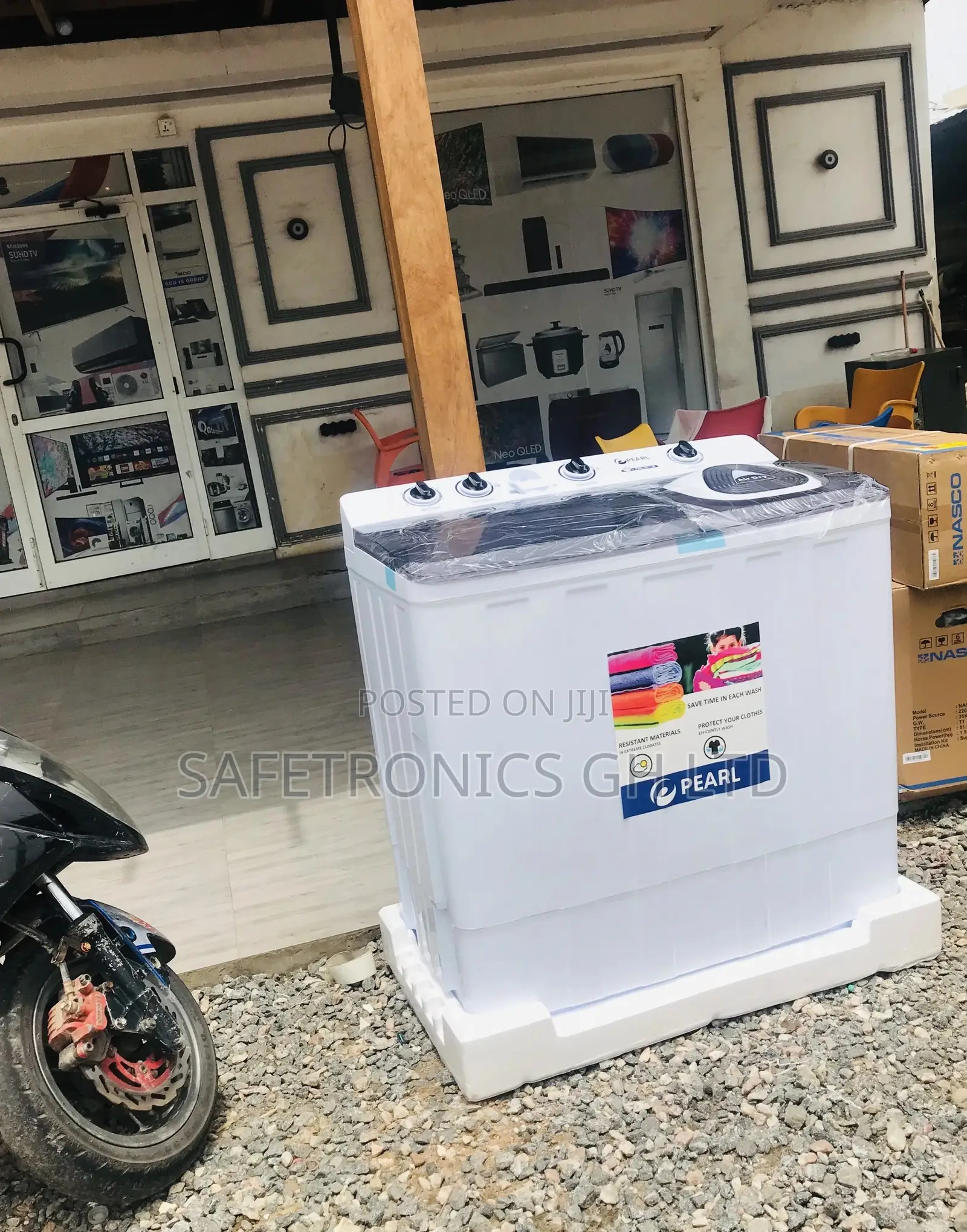 Semiautomatic Pearl Topload 12kg Washingmachine