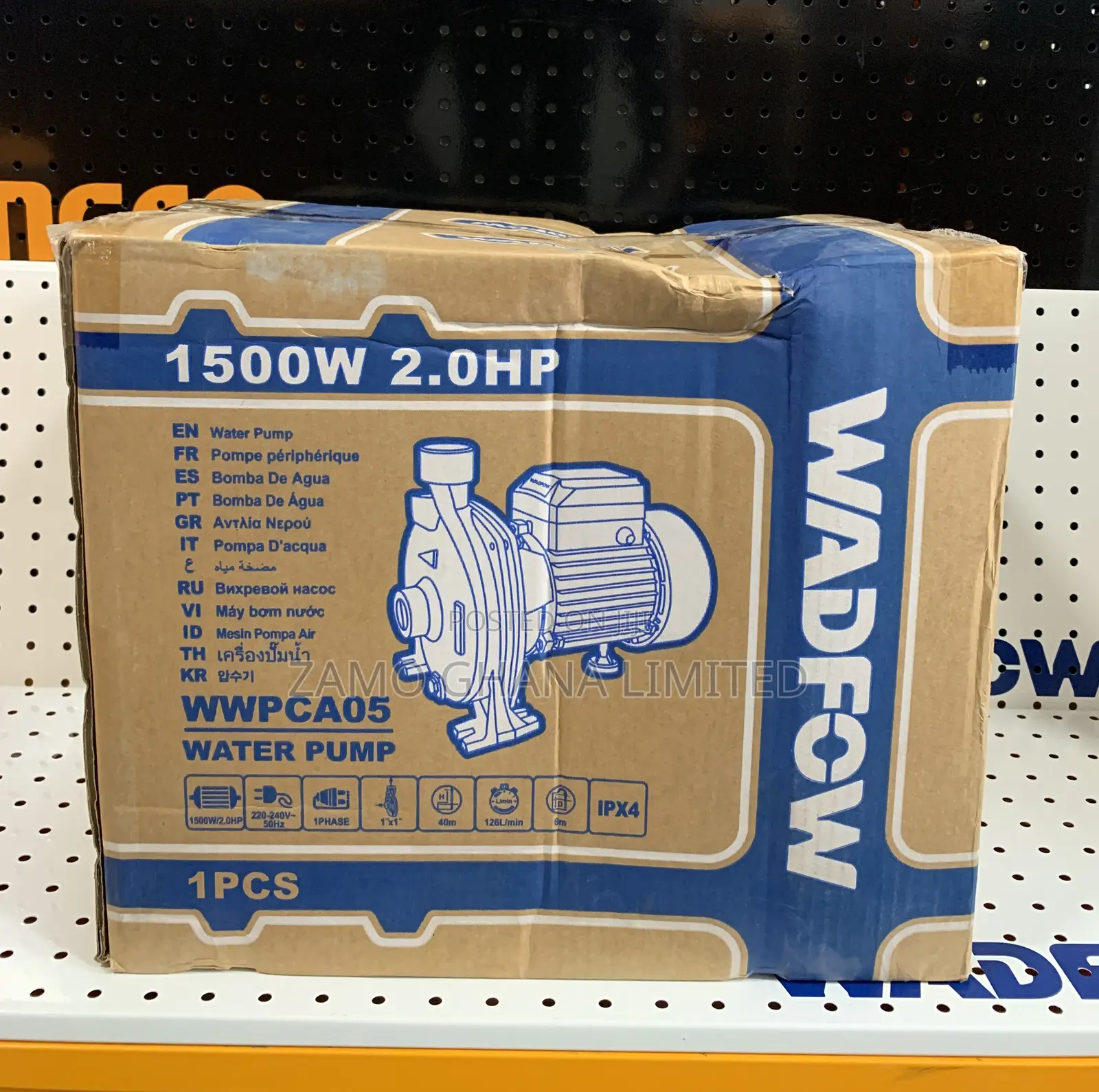 Centrifugal Water Pump 2.0hp - Wwpca05