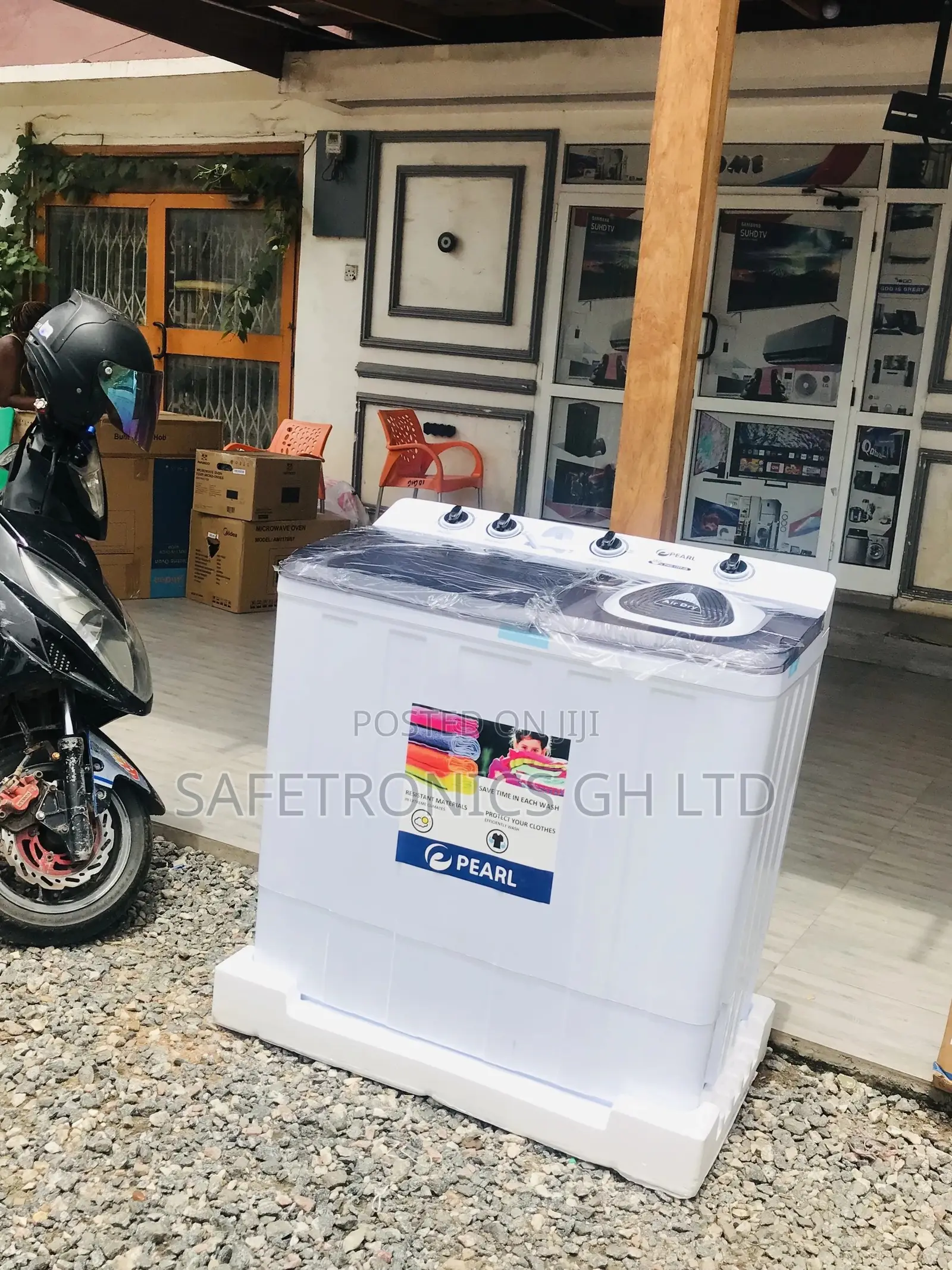 12kg Topload Semiautomatic Pearl Reliable Washingmachine