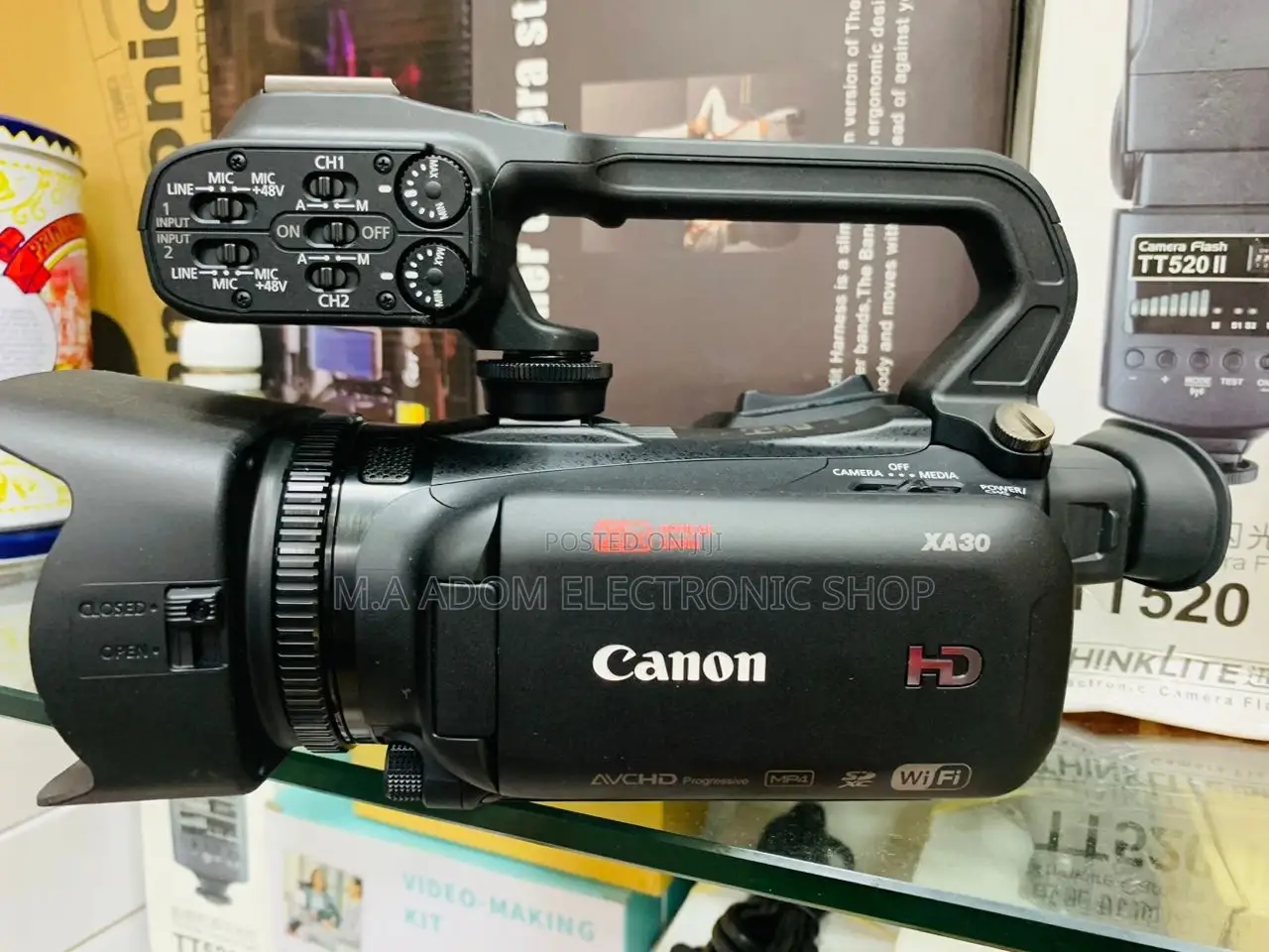 Brand New Canon Xa30 Full HD Professional Video Camera.
