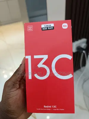 New Xiaomi Redmi 13C 128 GB Black
