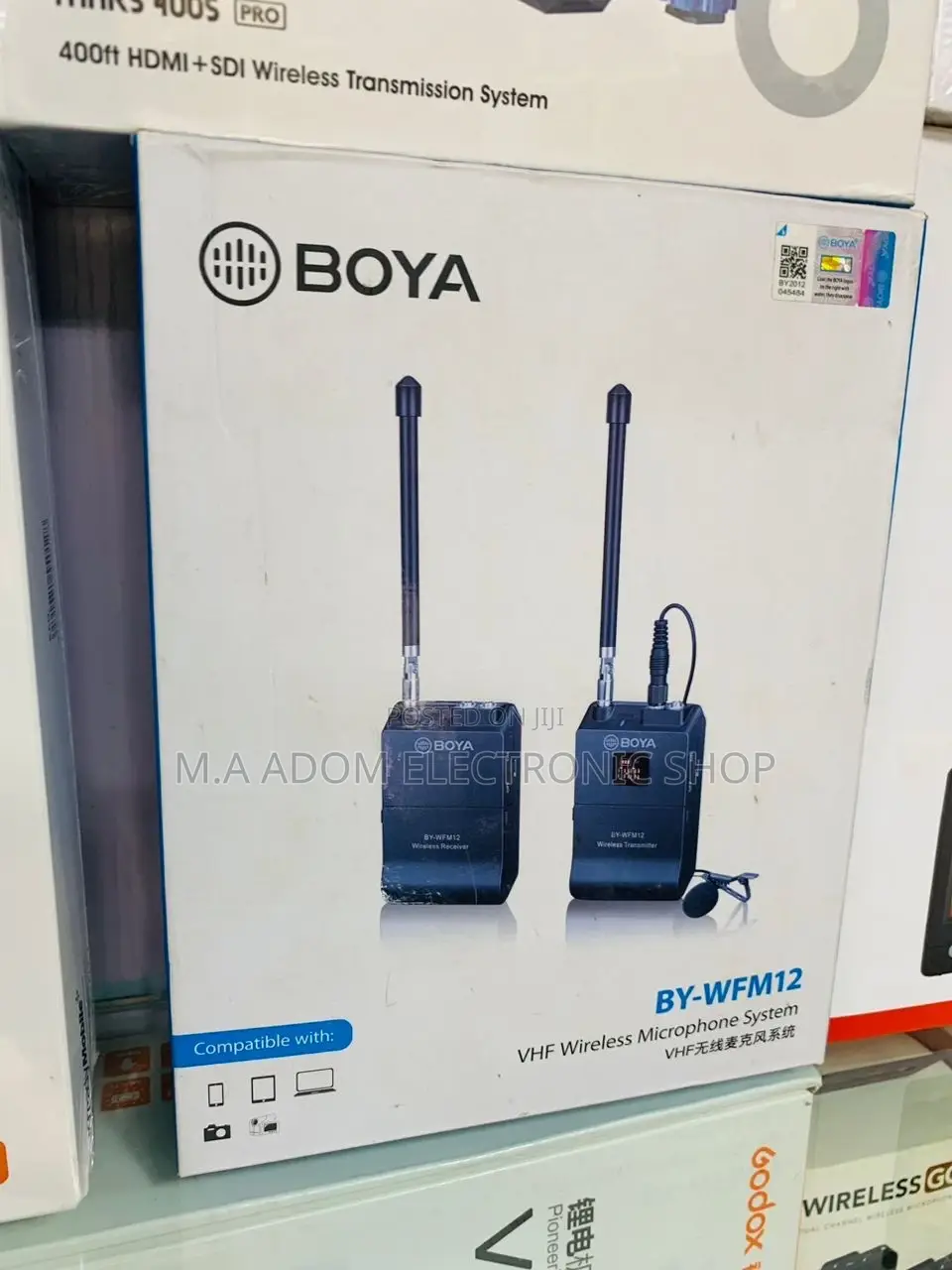 Original Boya Professional Wireless Lavalier Microphone.