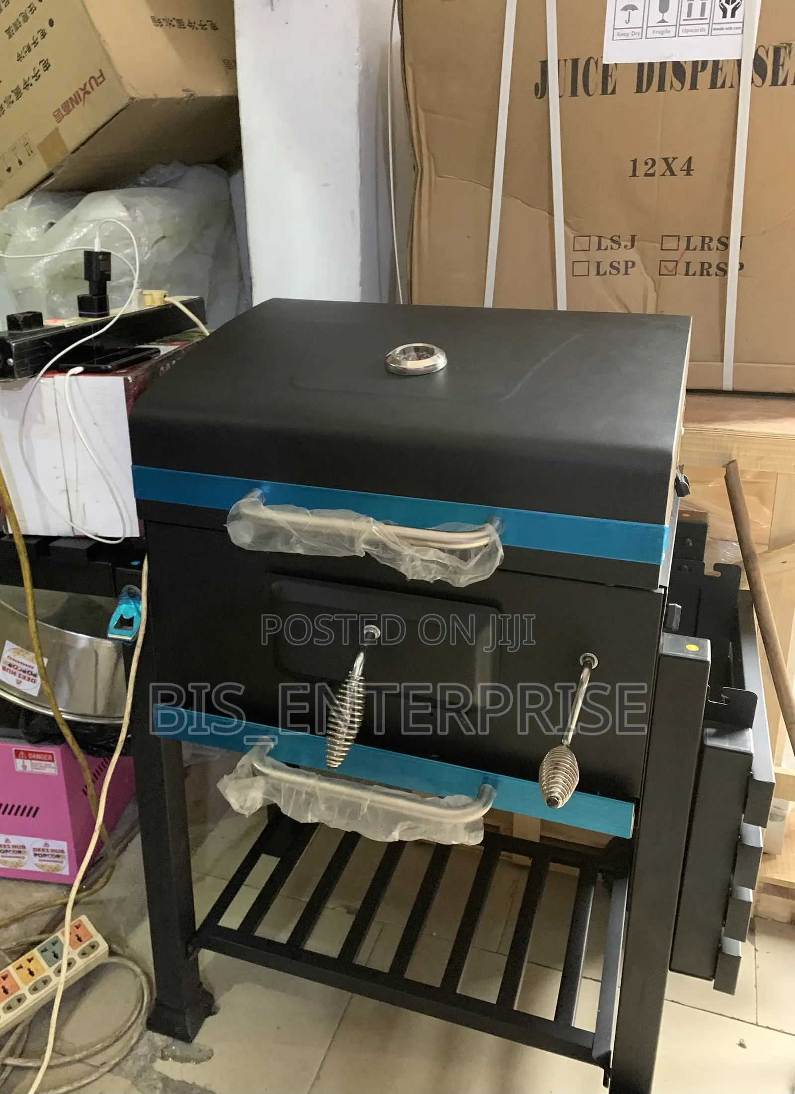 Trolley Portable Charcoal BBQ Barbecue Grill