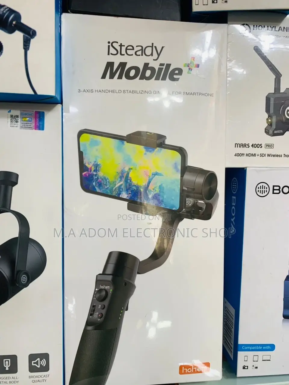 Original Hohem Isteady Mobile+ 3-Axis for Smartphone .