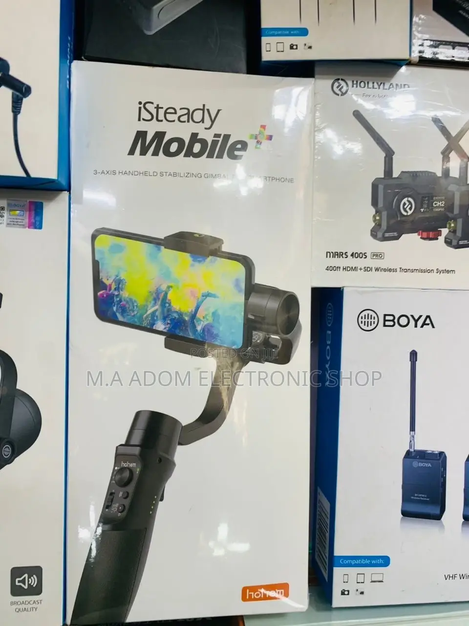 High Quality Hohem Isteady Mobile+ 3-Axis Smartphone Gimbal.