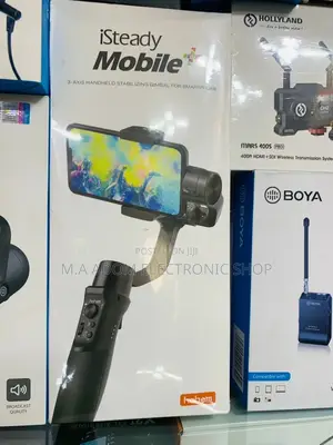 Hohem Isteady Mobile+ 3-Axis Handheld Smartphone Gimbal.