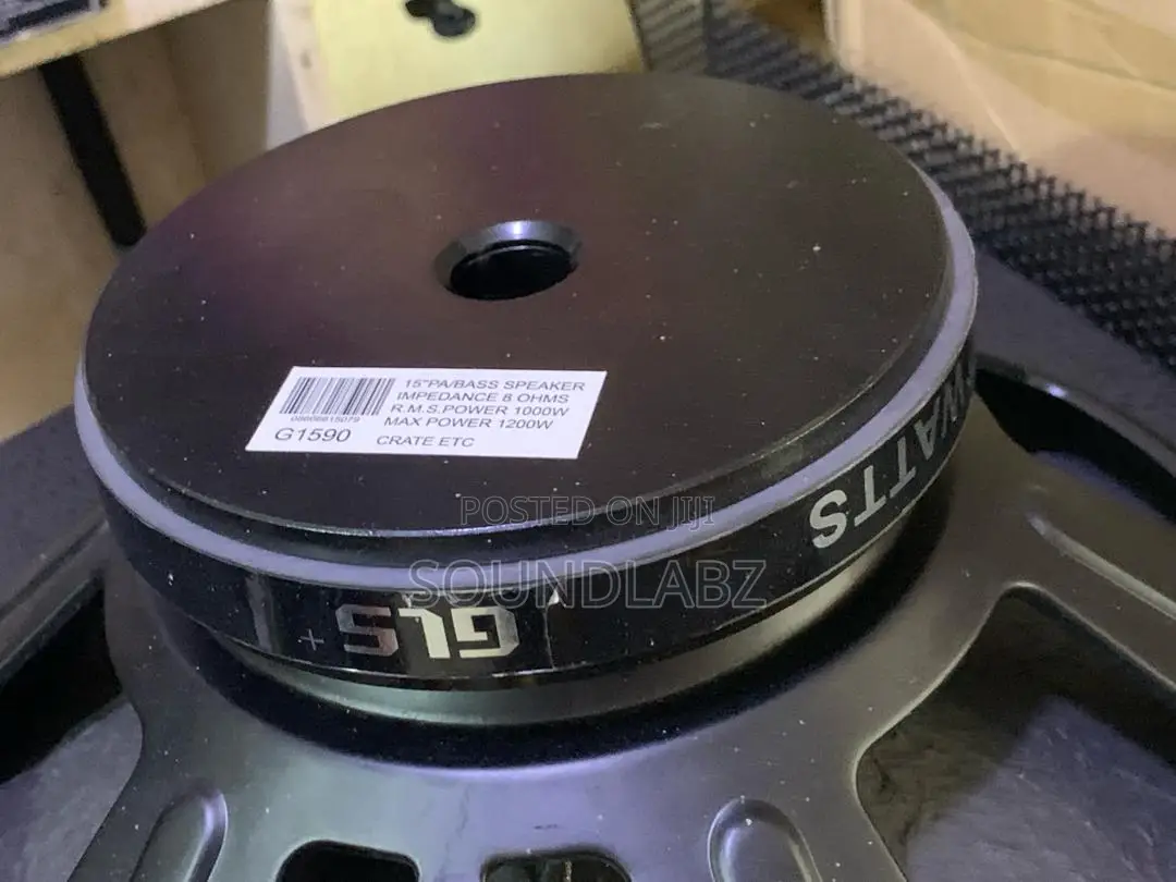 GLS G1590 15inches 1200watt Single Magnet Naked Speaker