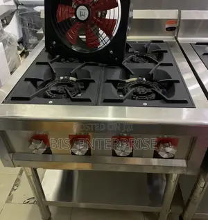 4 Burner Gas Stove Cooker