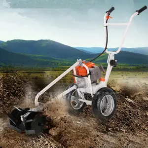 4 Stroke Handpush Brush Cutter With Plower
