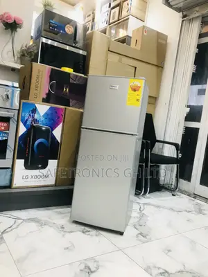 Nasco Gray Topfreezer Nasf2-13fl Doubledoor Fridge