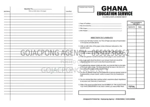 Customized Answer Sheet and Shading Paper